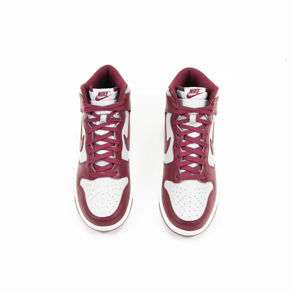 Dunk Hi Retro (Dark Beetroot/Dark Beetroot/Wolf Grey) - Image 3