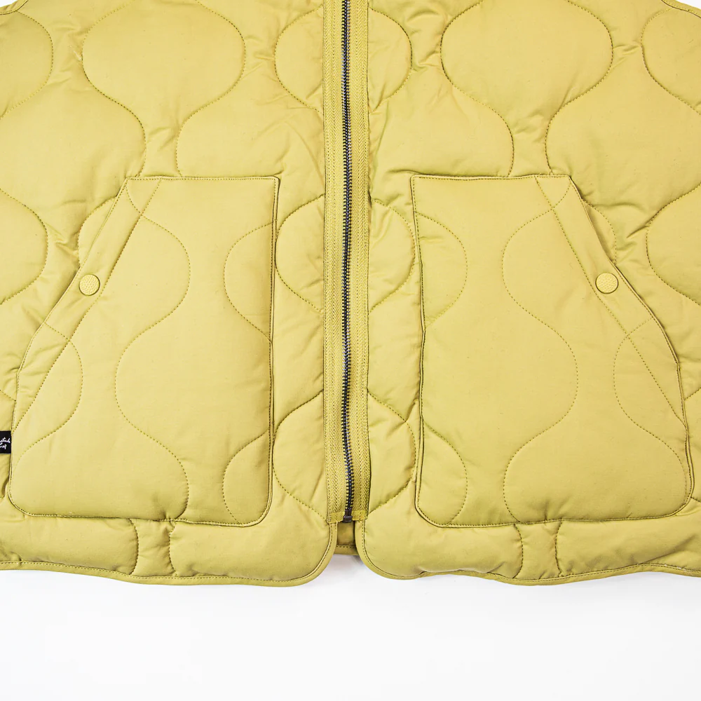 Eastside Golf Men's Baby Canvas Vest (Khaki) - Image 3
