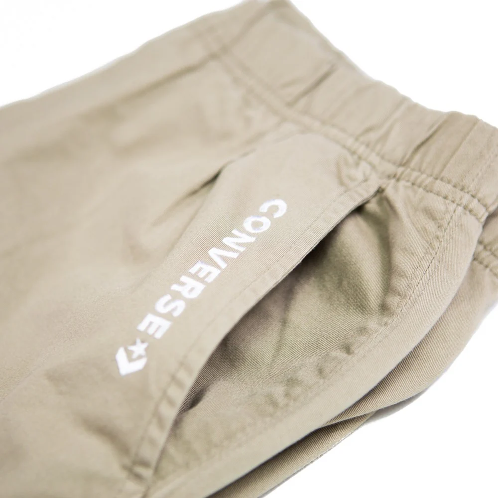 Easy Waist Woven Pant (Khaki) - Image 2