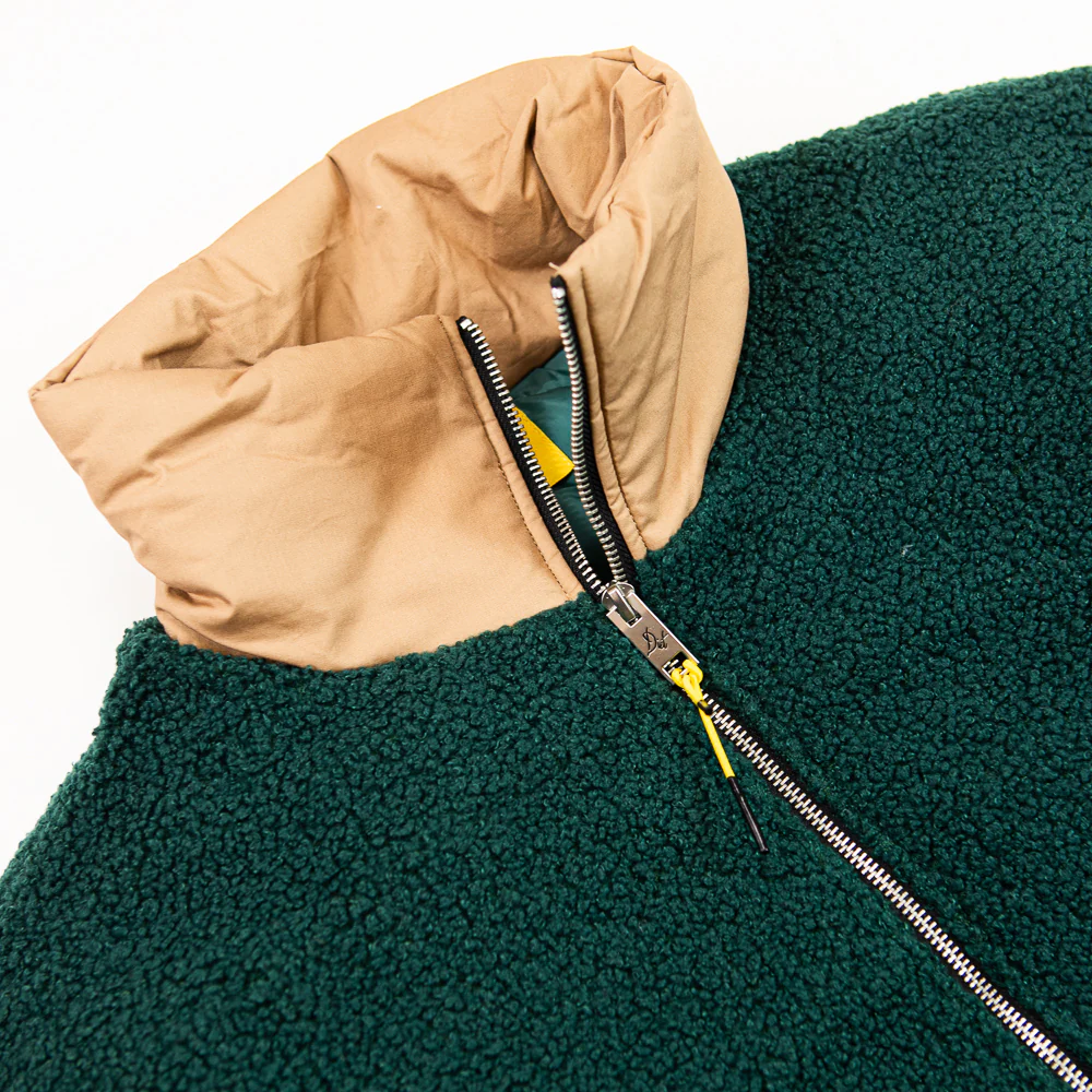 Fleece Zip Jacket (Green) - Image 4