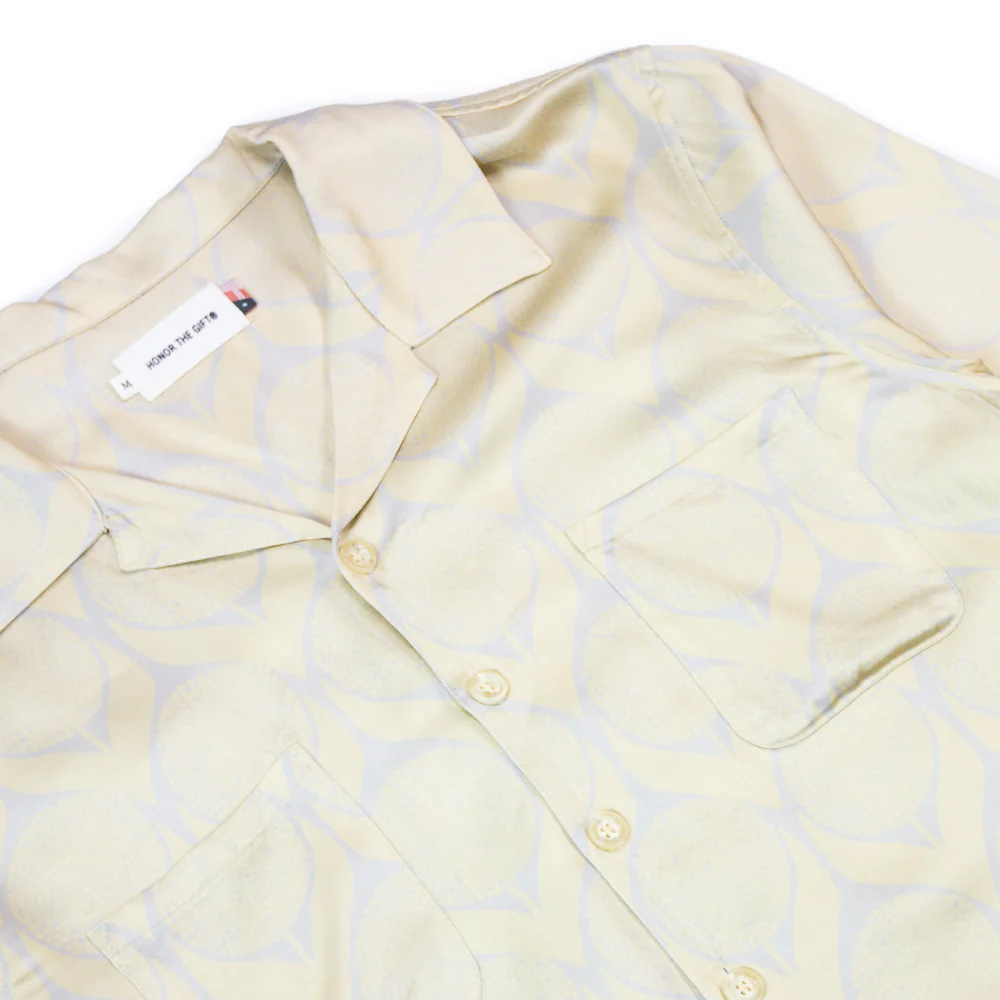 Floral L/S Button Up (Cream) - Image 2