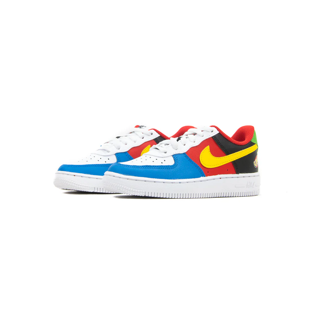 Force 1 LV8 QS PS (White/University Gold) - Image 2
