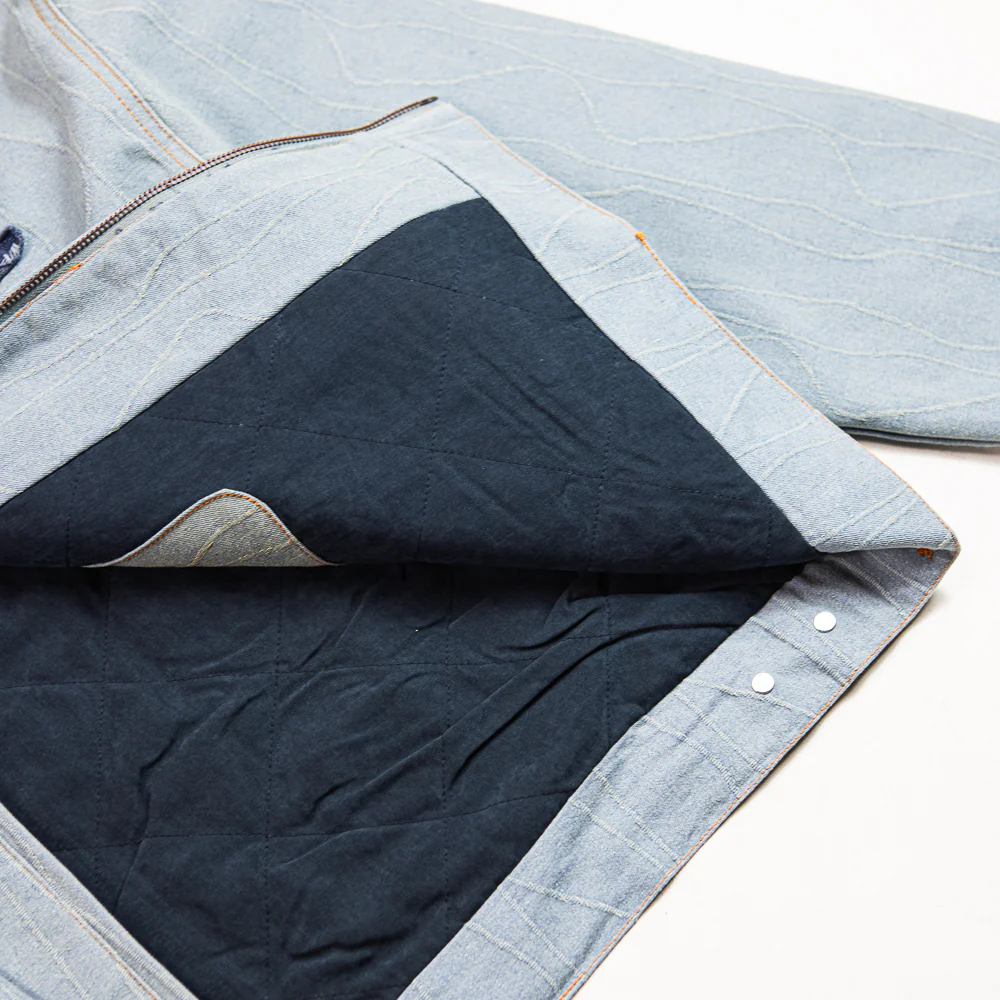 Frequency Denim Jacket (Light Indigo) - Image 3