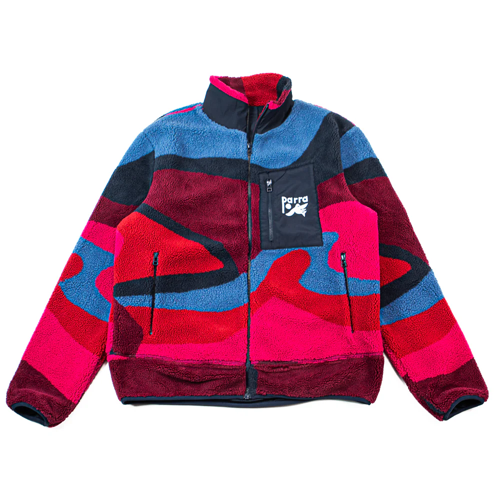 Full Ftp Booster Polar Fleece Jacket (Red)