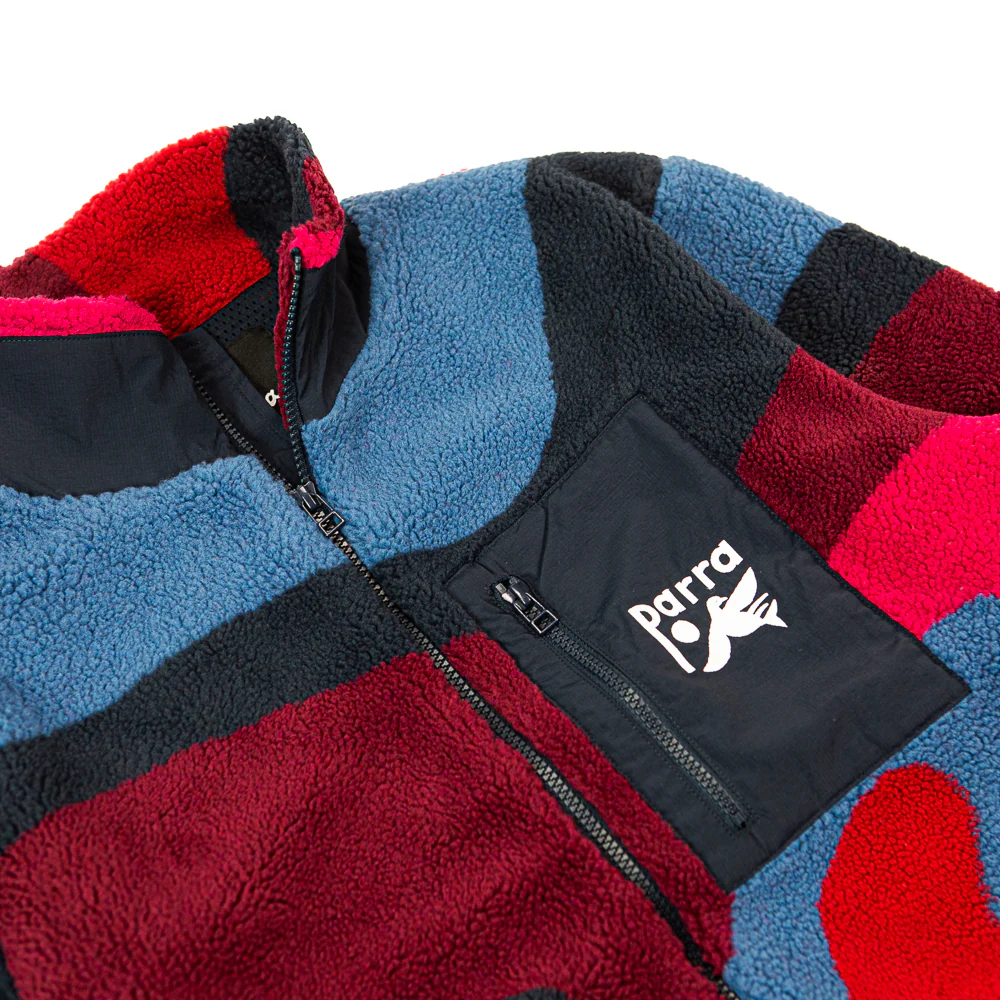 Full Ftp Booster Polar Fleece Jacket (Red) - Image 2