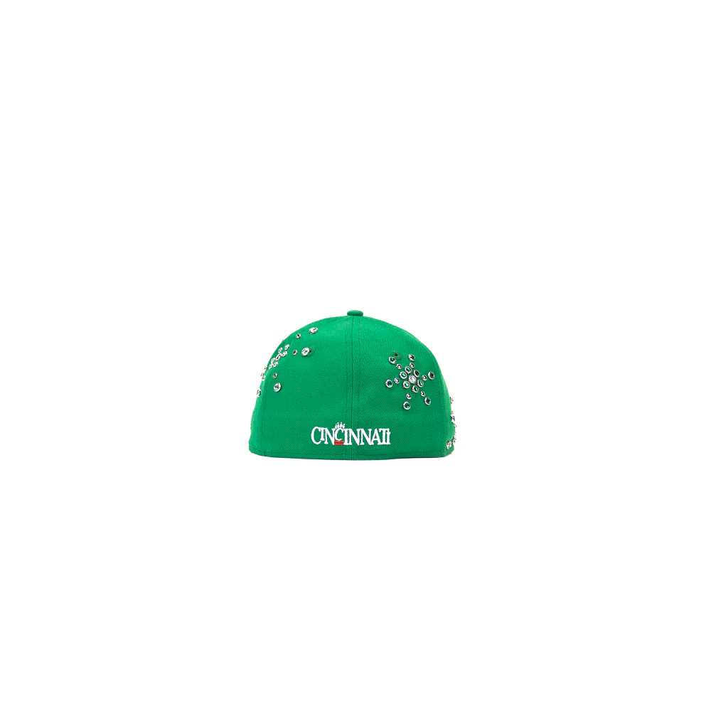 Gemstone Cincinnati Bearcats Vault Fitted Cap (Botanical Green) - Image 2