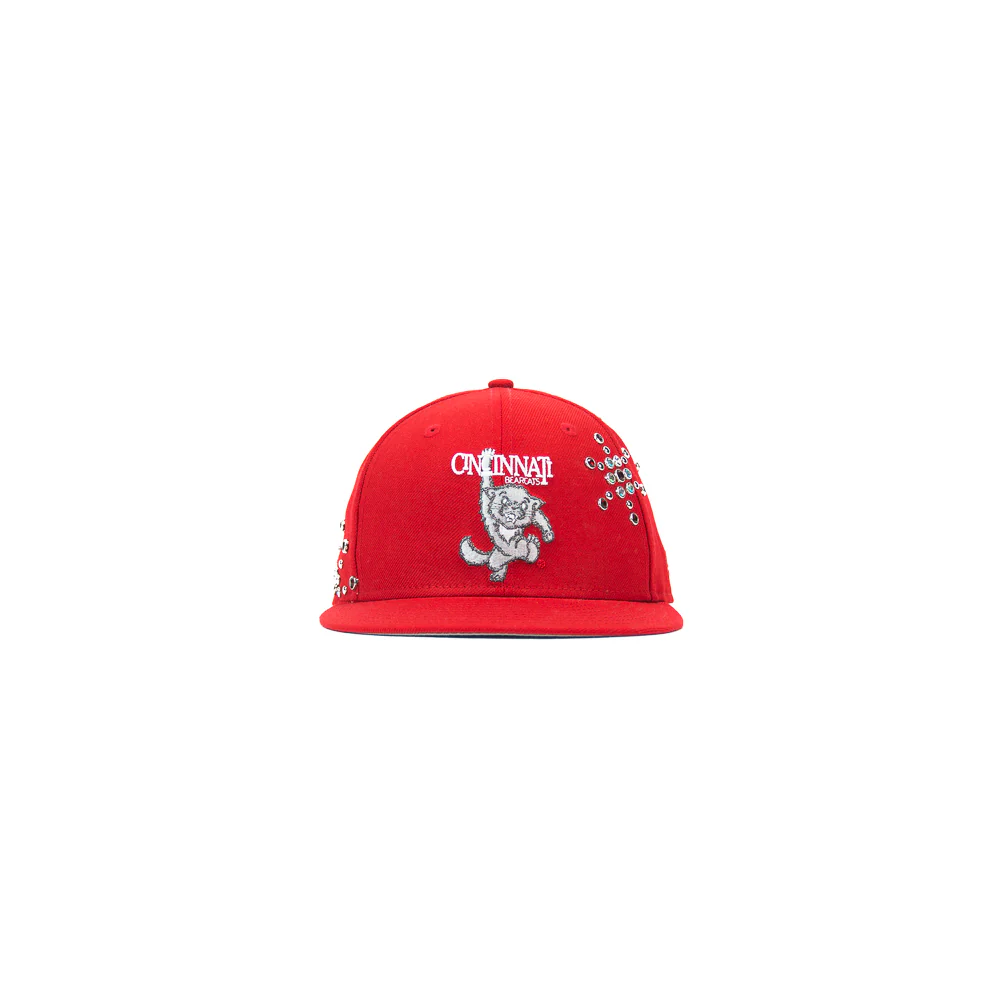 Gemstone Cincinnati Bearcats Vault Fitted Cap (Scarlet)