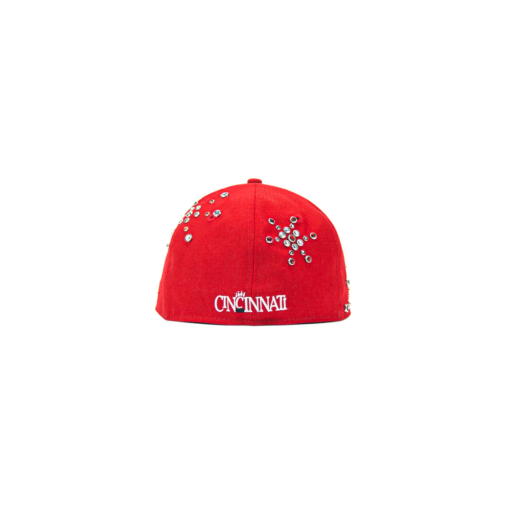 Gemstone Cincinnati Bearcats Vault Fitted Cap (Scarlet) - Image 2