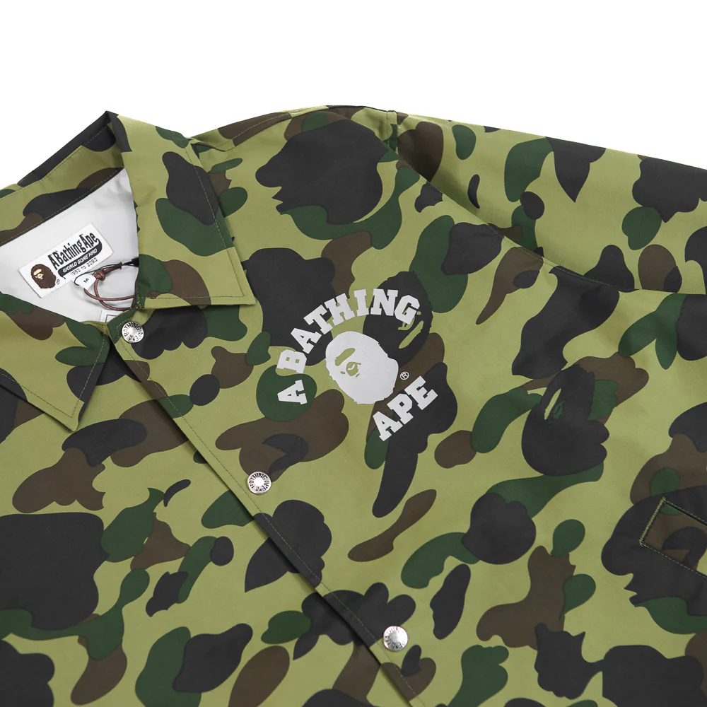 Gore-Tex Wind Stopper 1st Camo Coach Jacket (Green) - Image 2