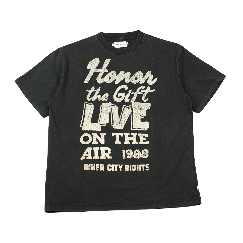 Live On The Air Tee (Black)