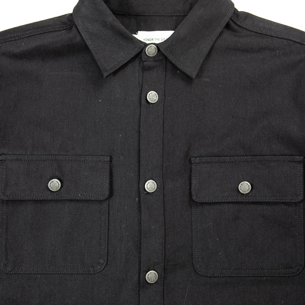 HTG Chore Jacket (Black) - Image 2