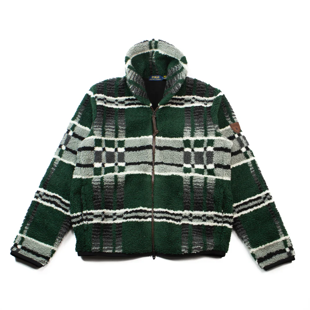 Jacquard Hi-Pile Fleece Full-Zip Jacket (Canadian Blanket)