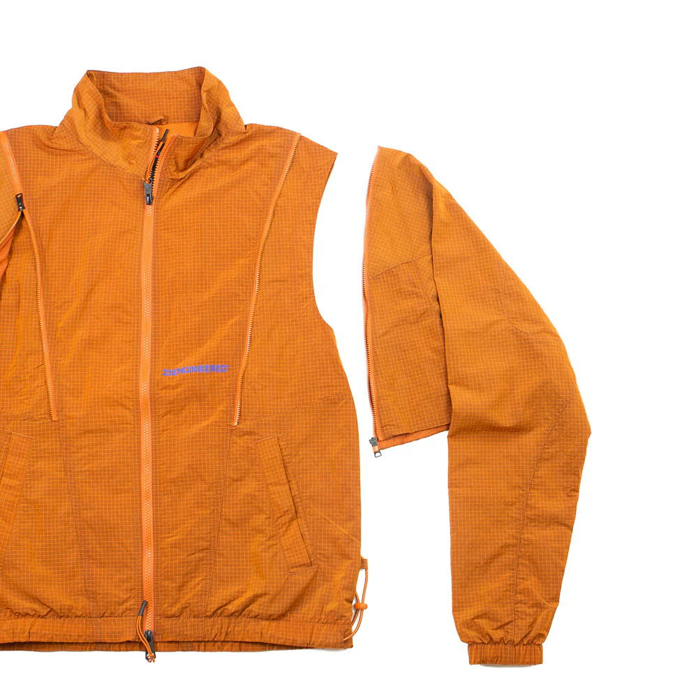 Jordan 23 Engineered Woven Jacket (Dark Russet/Game Royal) - Image 4