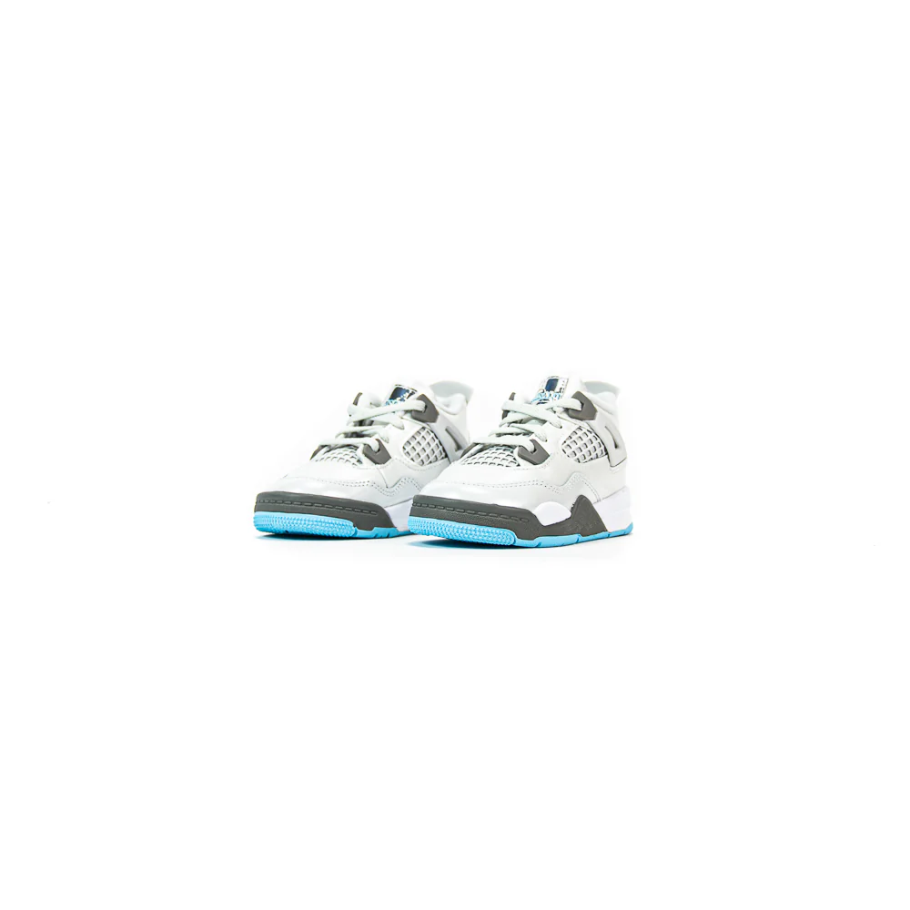 Jordan 4 Retro (TD) (Photon Dust/Blue Chill) - Image 2