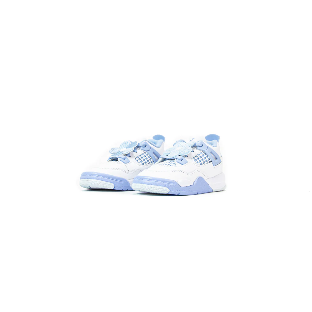 Jordan 4 Retro TD (White/Aluminum-Blue Tint) - Image 2