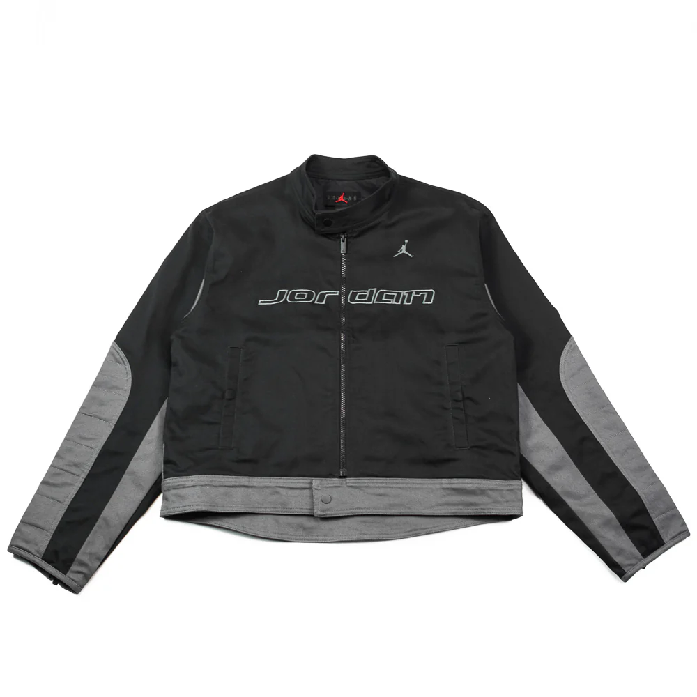 Jordan Brooklyn Motorsport Jacket (Black/Iron Grey)