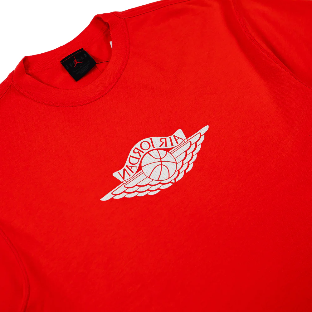 Jordan Rare Air T-Shirt (Chile Red/Sail) - Image 2