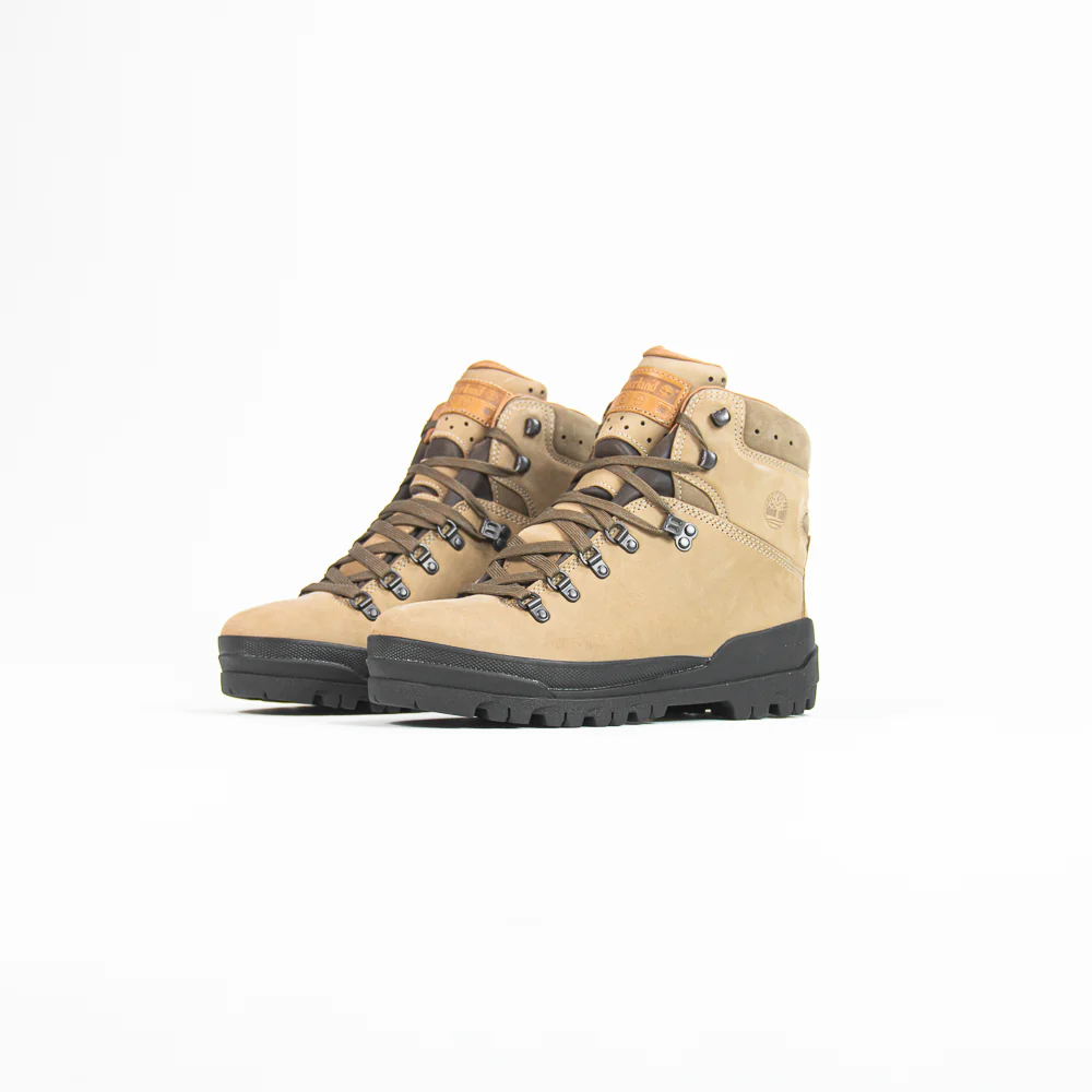 World Hiker Mid Lace-Up Waterproof Boot (Beige) - Image 2
