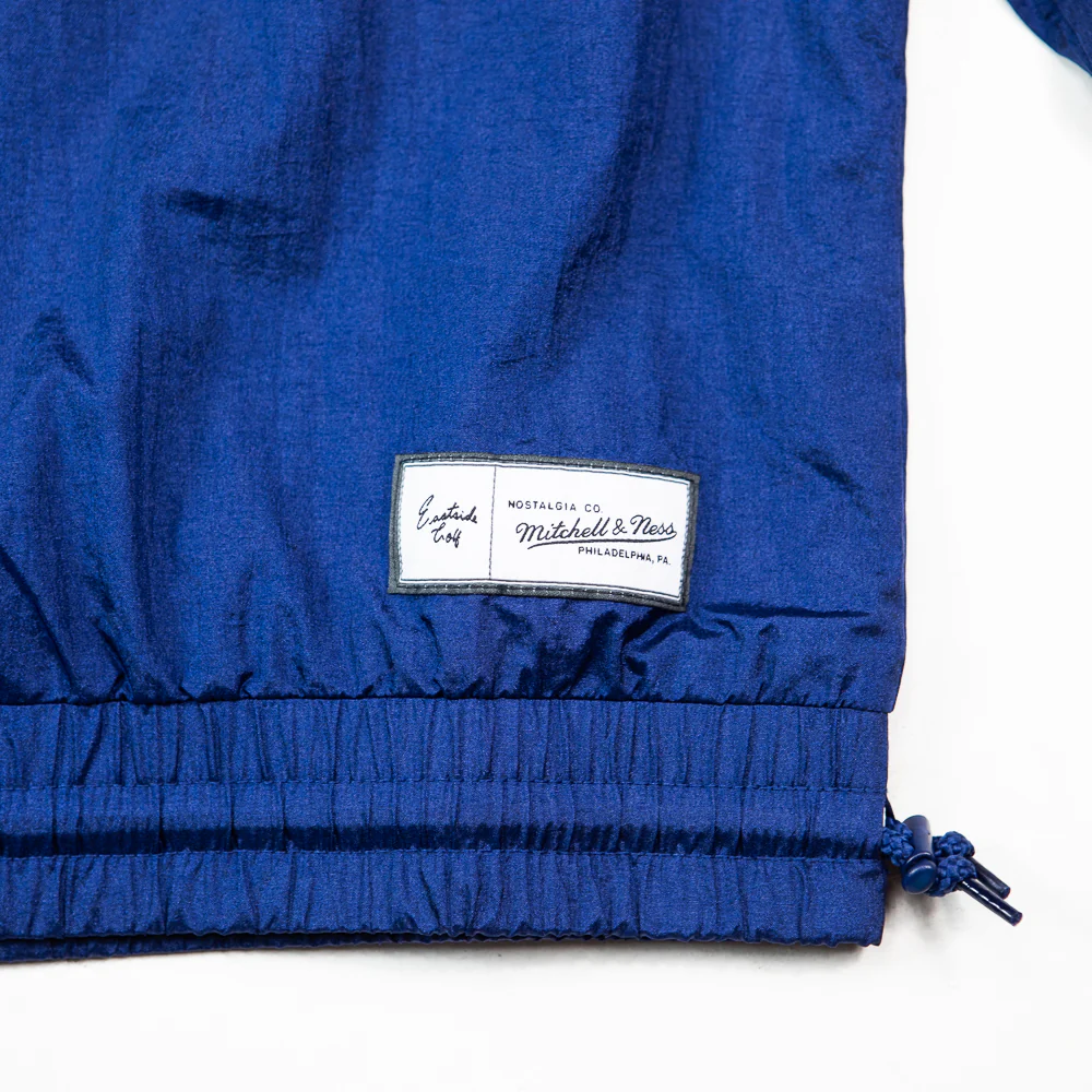 Mitchell & Ness X Eastside Golf 3/4 Zip Pullover Jacket (Navy) - Image 3