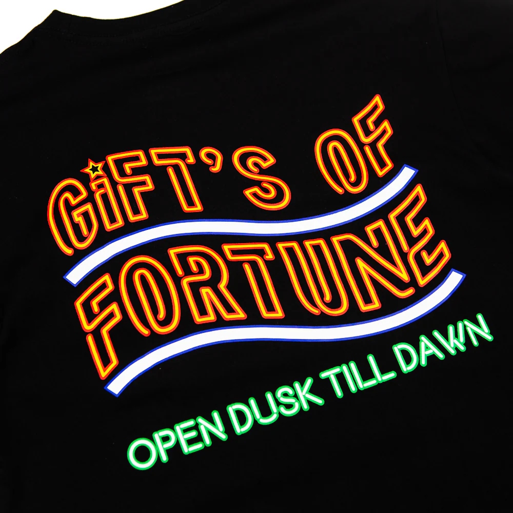 Neon Girl T-Shirt (Black) - Image 2