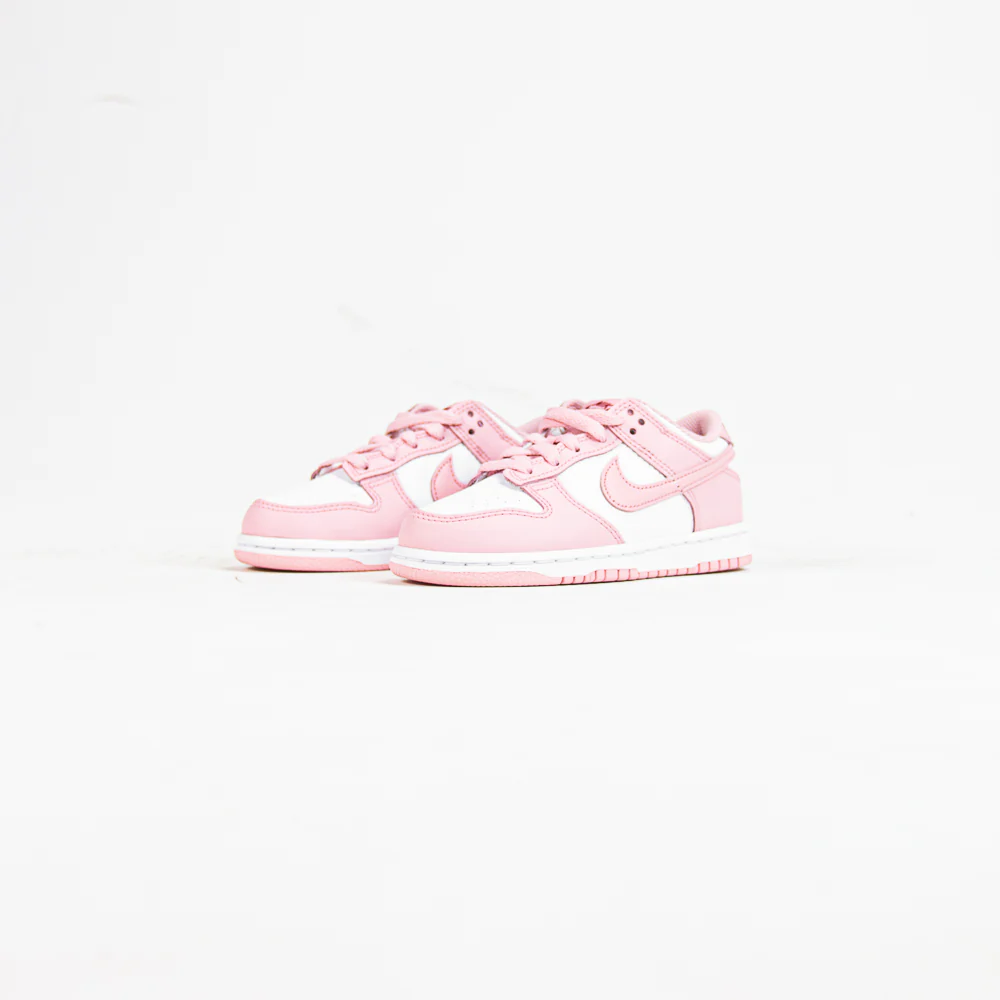 Nike Dunk Low BP (White/Pink Glaze/Pomegranate) - Image 2