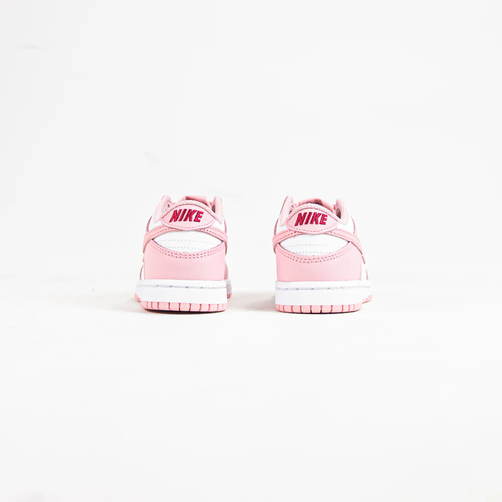 Nike Dunk Low BP (White/Pink Glaze/Pomegranate) - Image 3