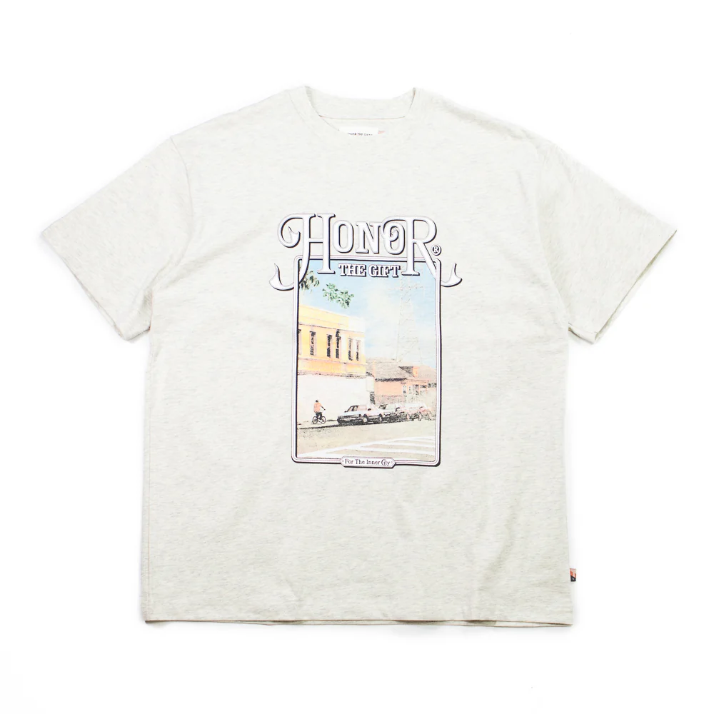 Our Block S/S Tee (Ash Heather)