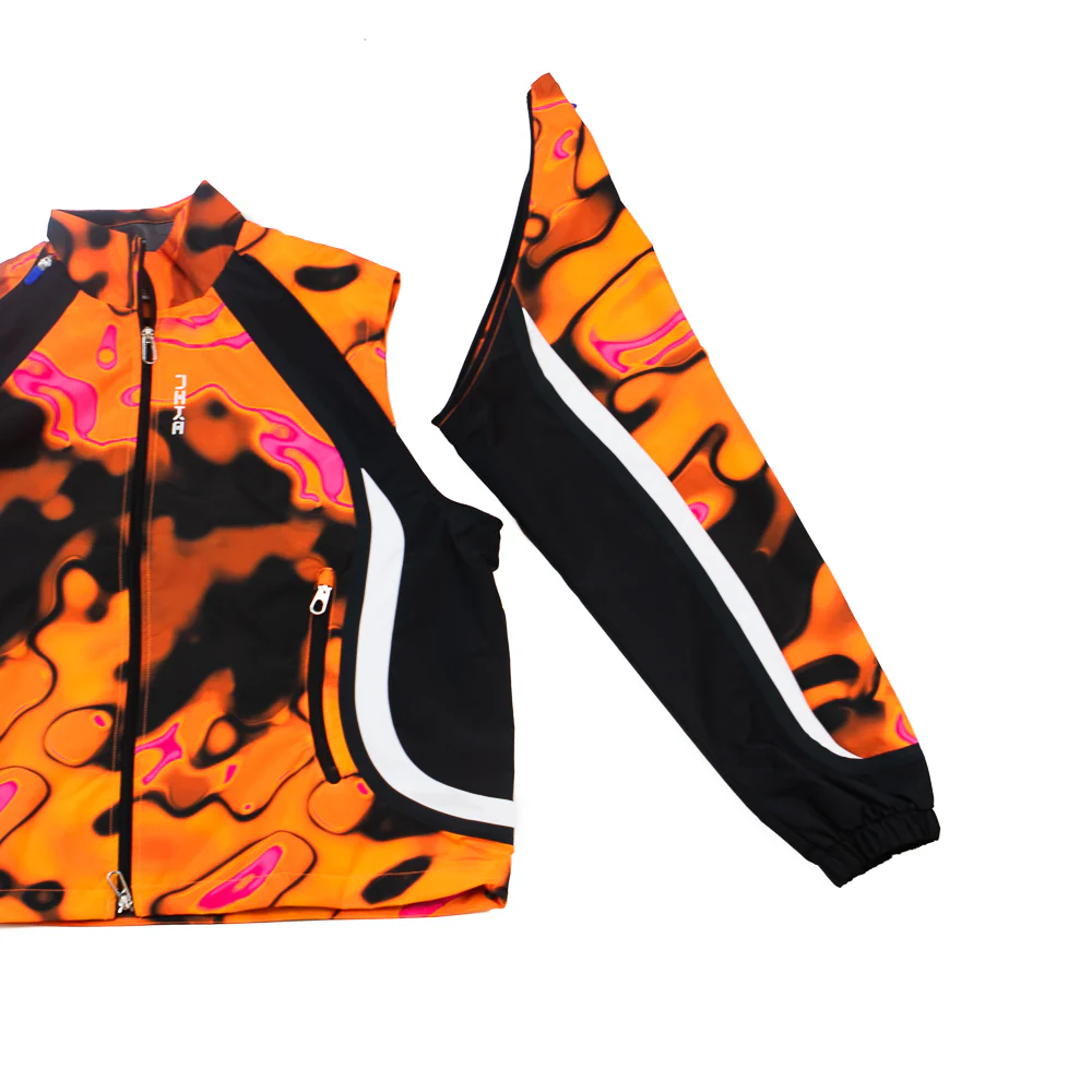 Project F.R.O.G. Storm-FIT Track Jacket (Total Orange/White/Hyper Royal) - Image 3