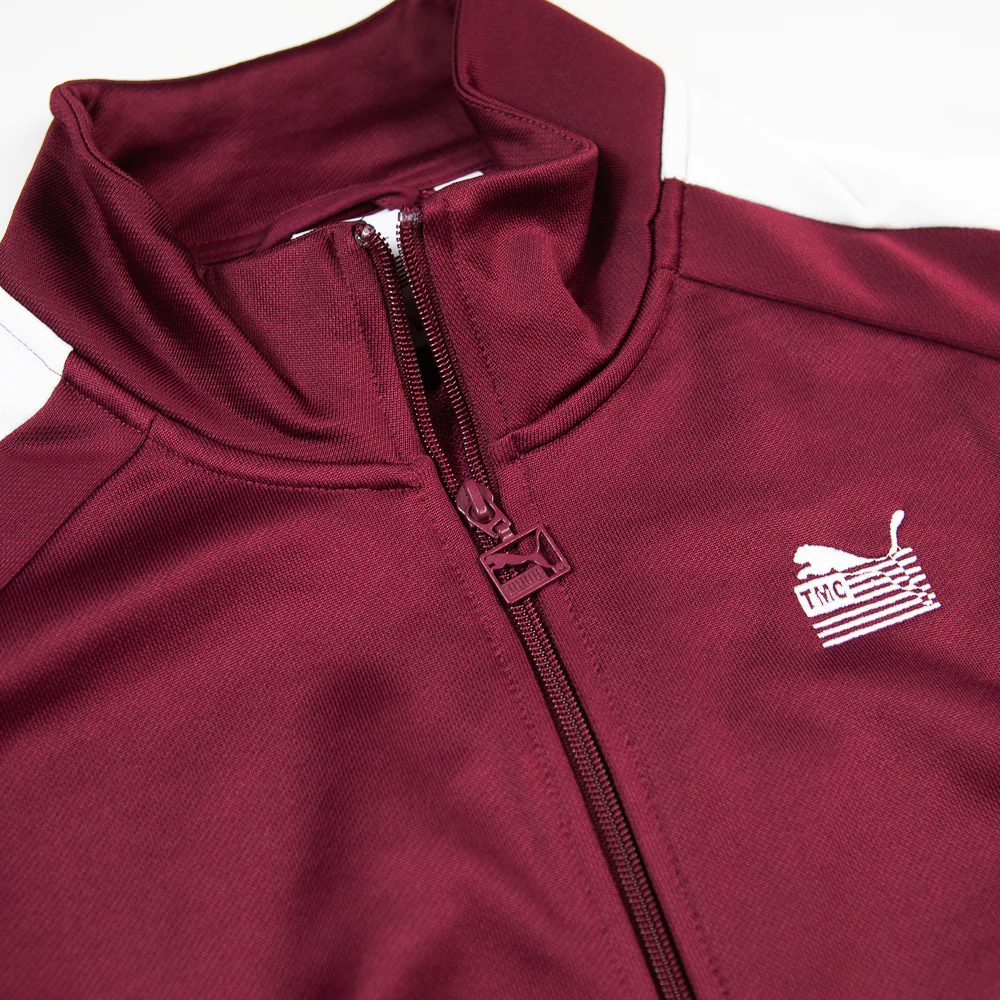 Puma X TMC Hussle T7 Jacket (Burgundy) - Image 2