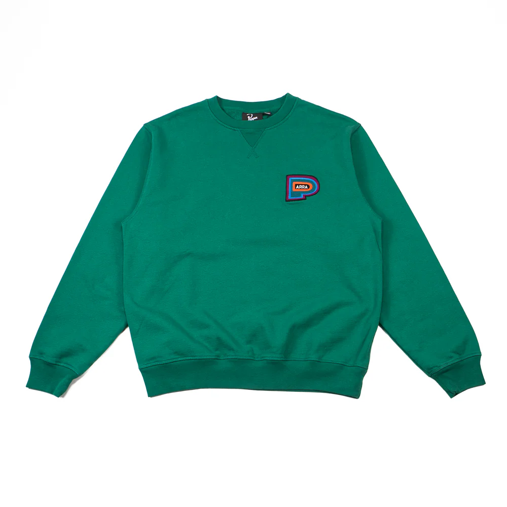 Repeat Pea Crew Neck Sweatshirt (Green)