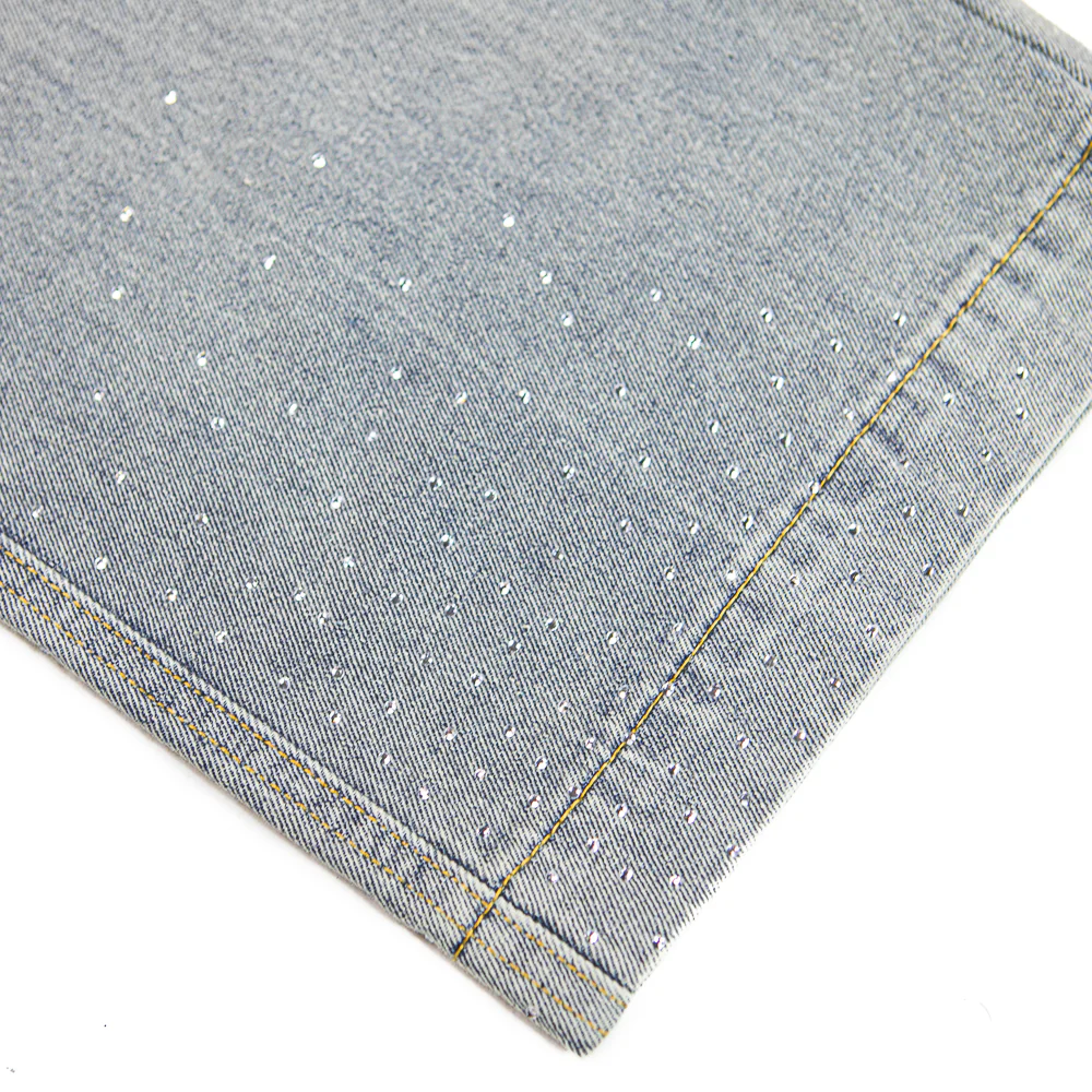 Rhinestone Wide Leg Pant (Indigo) - Image 4