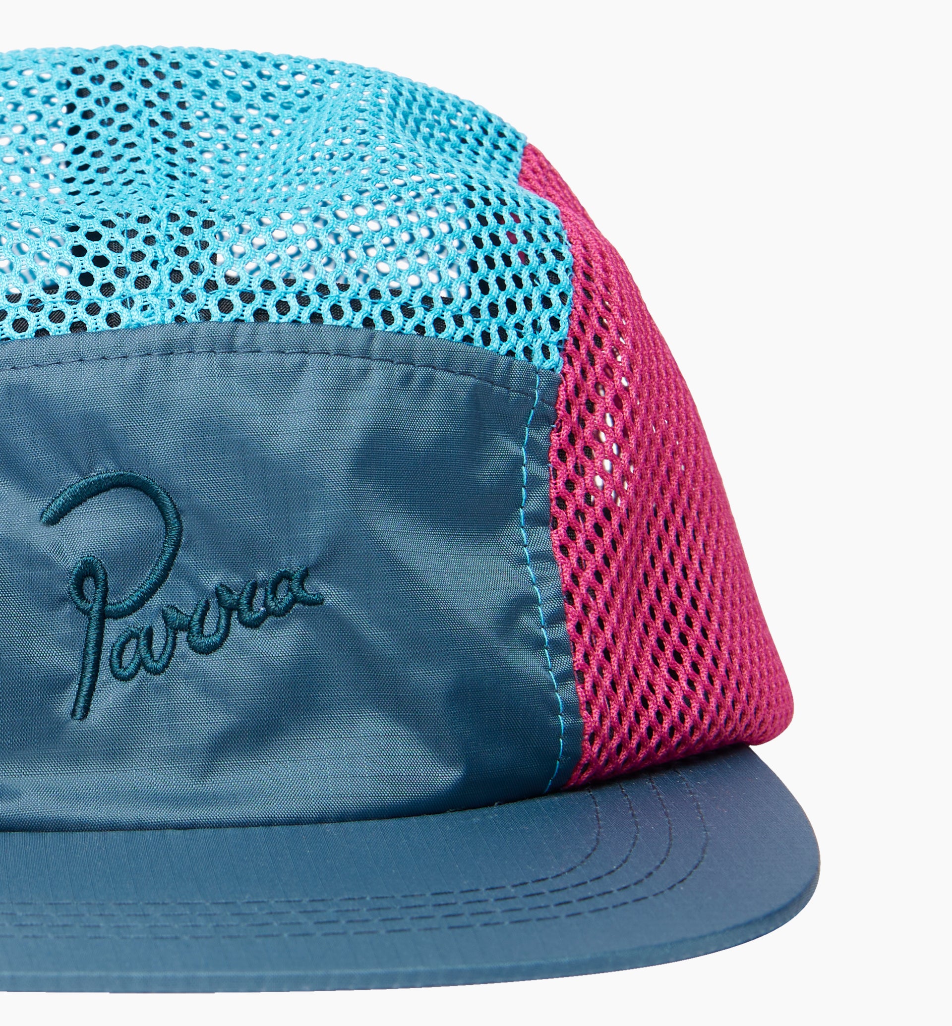 Run Away Logo Mesh Volley Hat (Multi) - Image 3