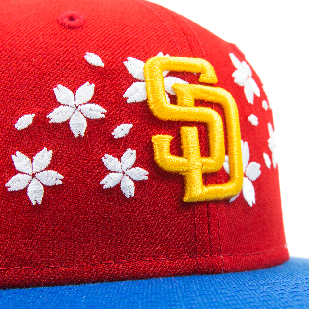 San Diego Padres Flowers (Red/Bright Royal) - Image 5