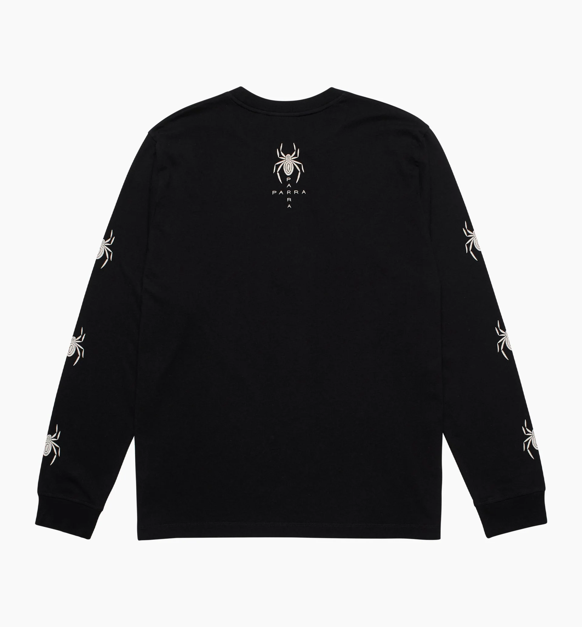 Spidered Long Sleeve Tee (Black) - Image 2
