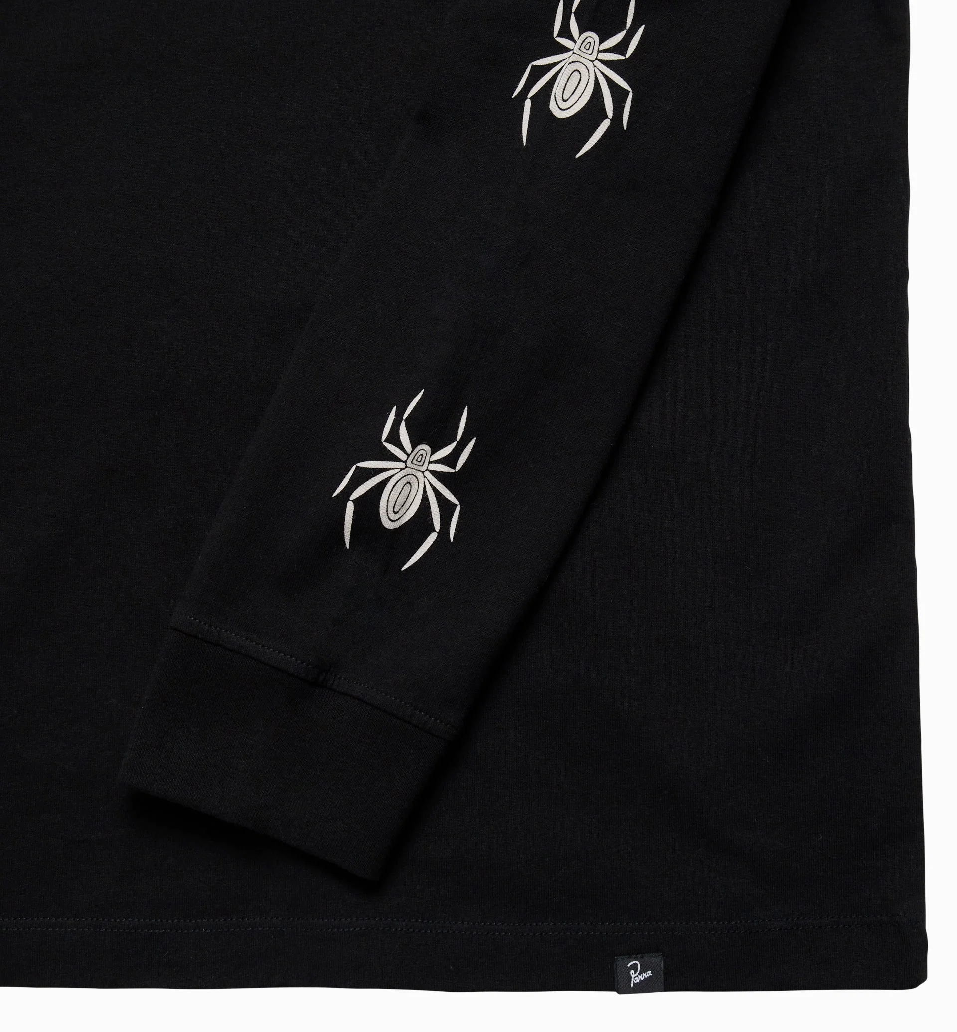 Spidered Long Sleeve Tee (Black) - Image 6