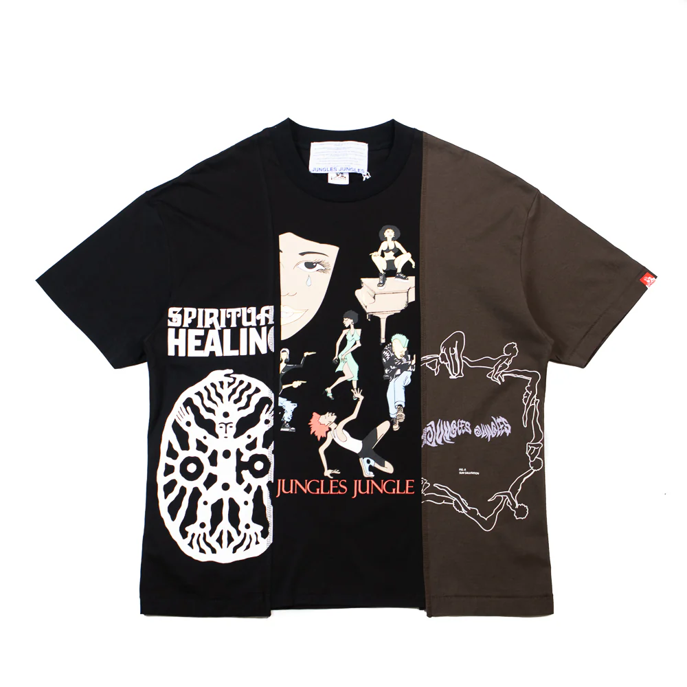 Spiritual Healing Tee (Black/Brown)