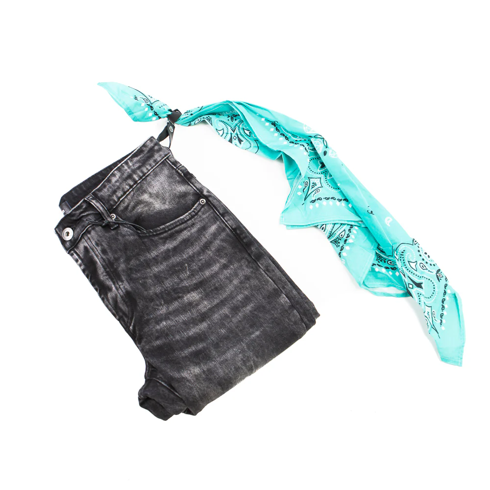 The McQueen Slim-Fit Denim Jean (Black Rain Acid) - Image 2