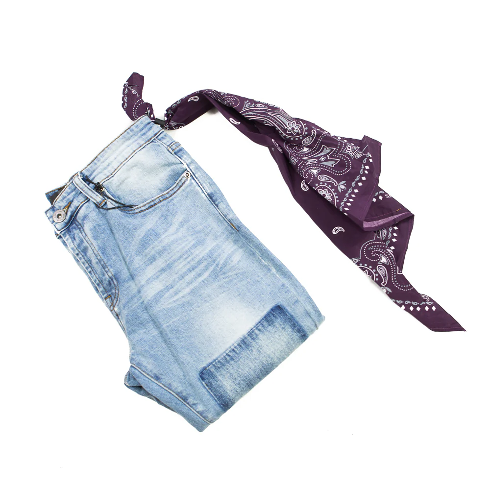 The McQueen Slim-Fit Denim Jean (Patched Up Indigo) - Image 2