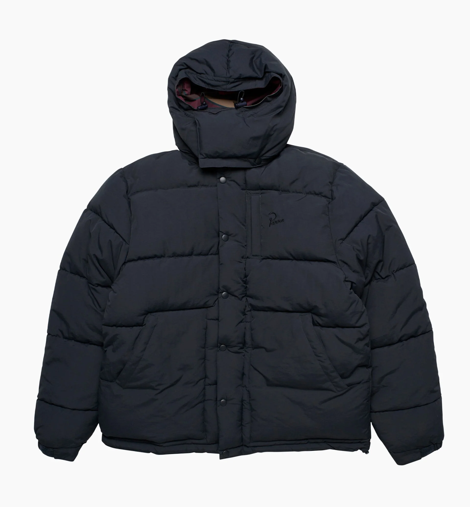 The Secret Garden Puffer Jacket (Navy Blue)