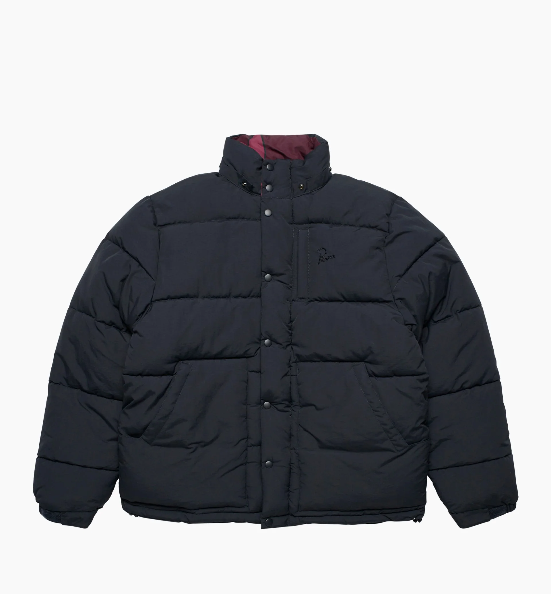 The Secret Garden Puffer Jacket (Navy Blue) - Image 3