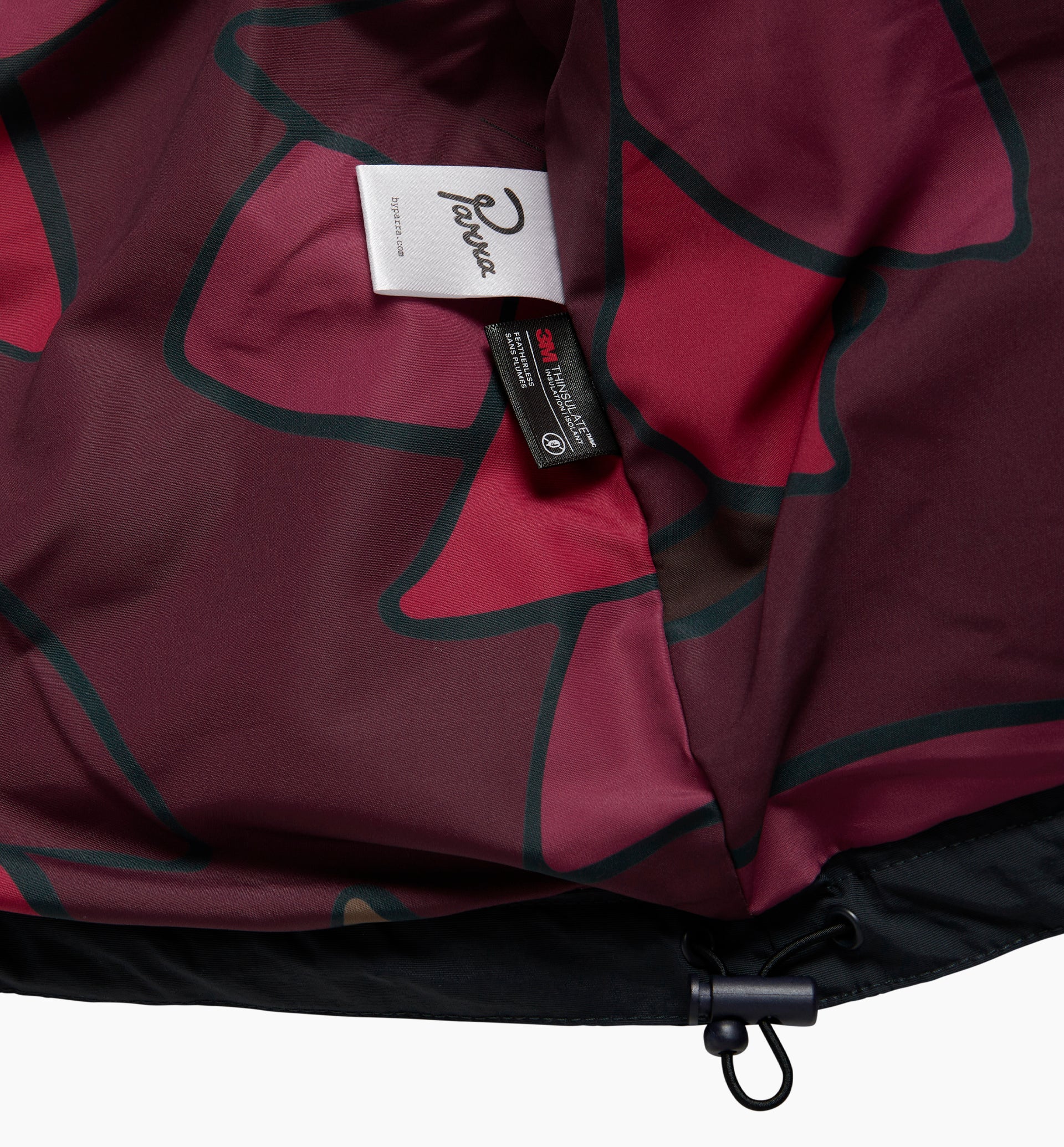The Secret Garden Puffer Jacket (Navy Blue) - Image 6