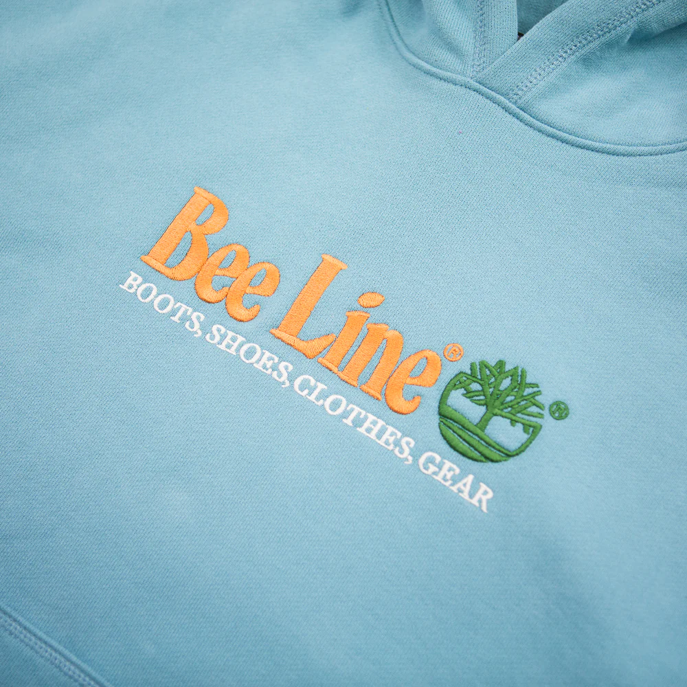Timberland x Bee Line Hoodie (Adriatic Blue) - Image 2