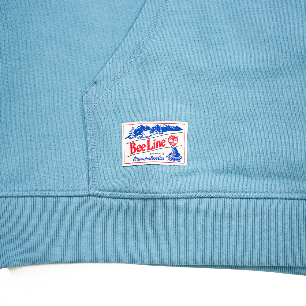Timberland x Bee Line Hoodie (Adriatic Blue) - Image 3