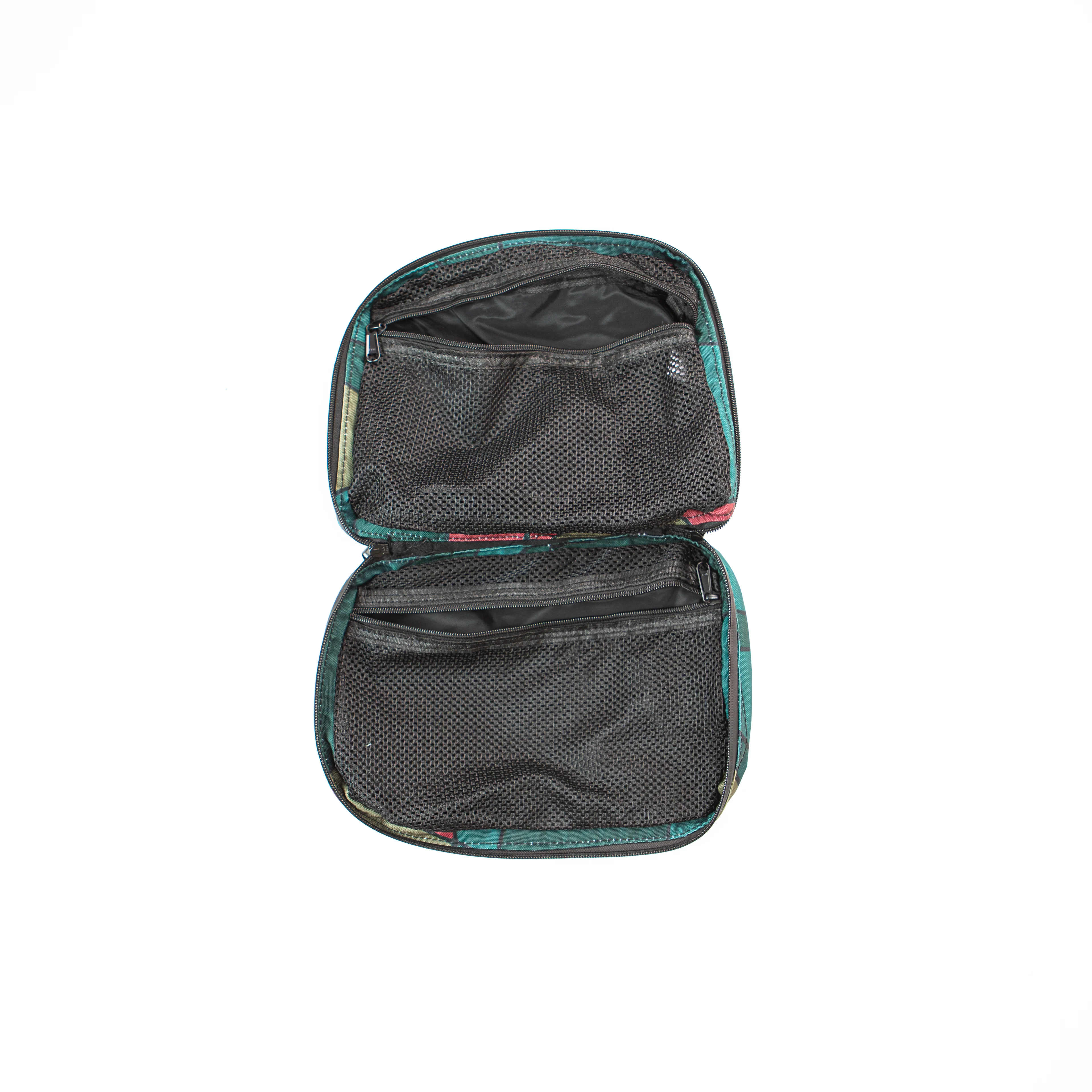 Trees In Wind Toiletry Bag (Camo Green) - Image 3