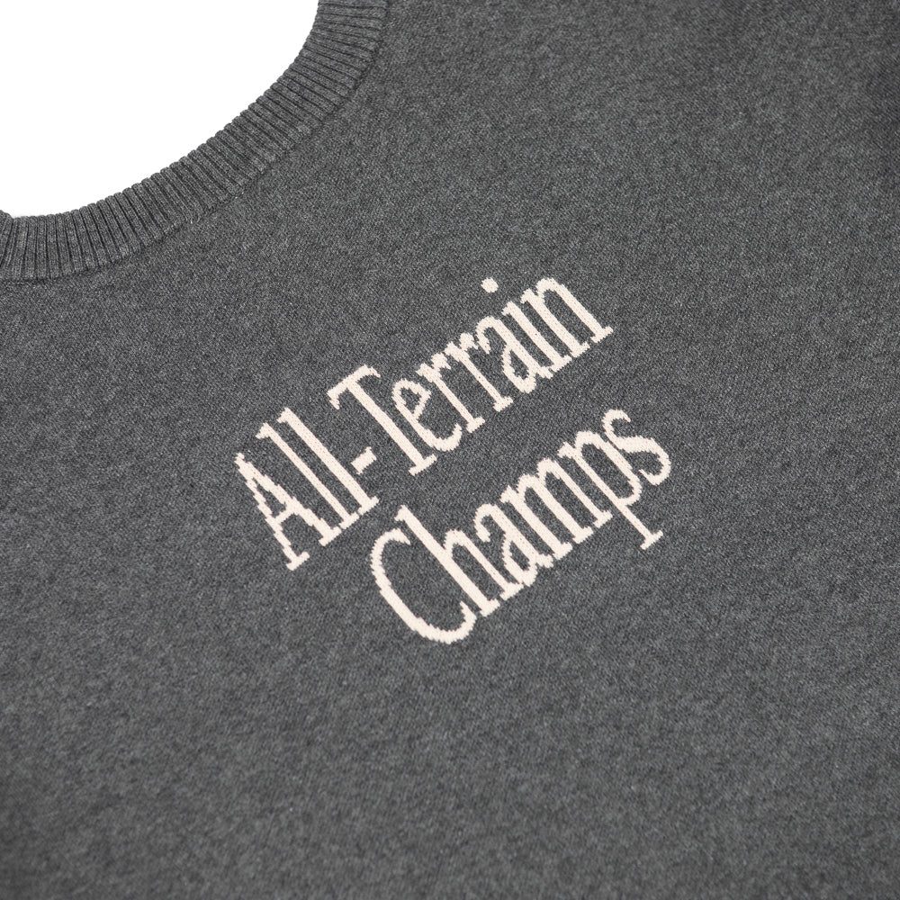 Truman L/S Knit Crew Sweater (Black) - Image 2