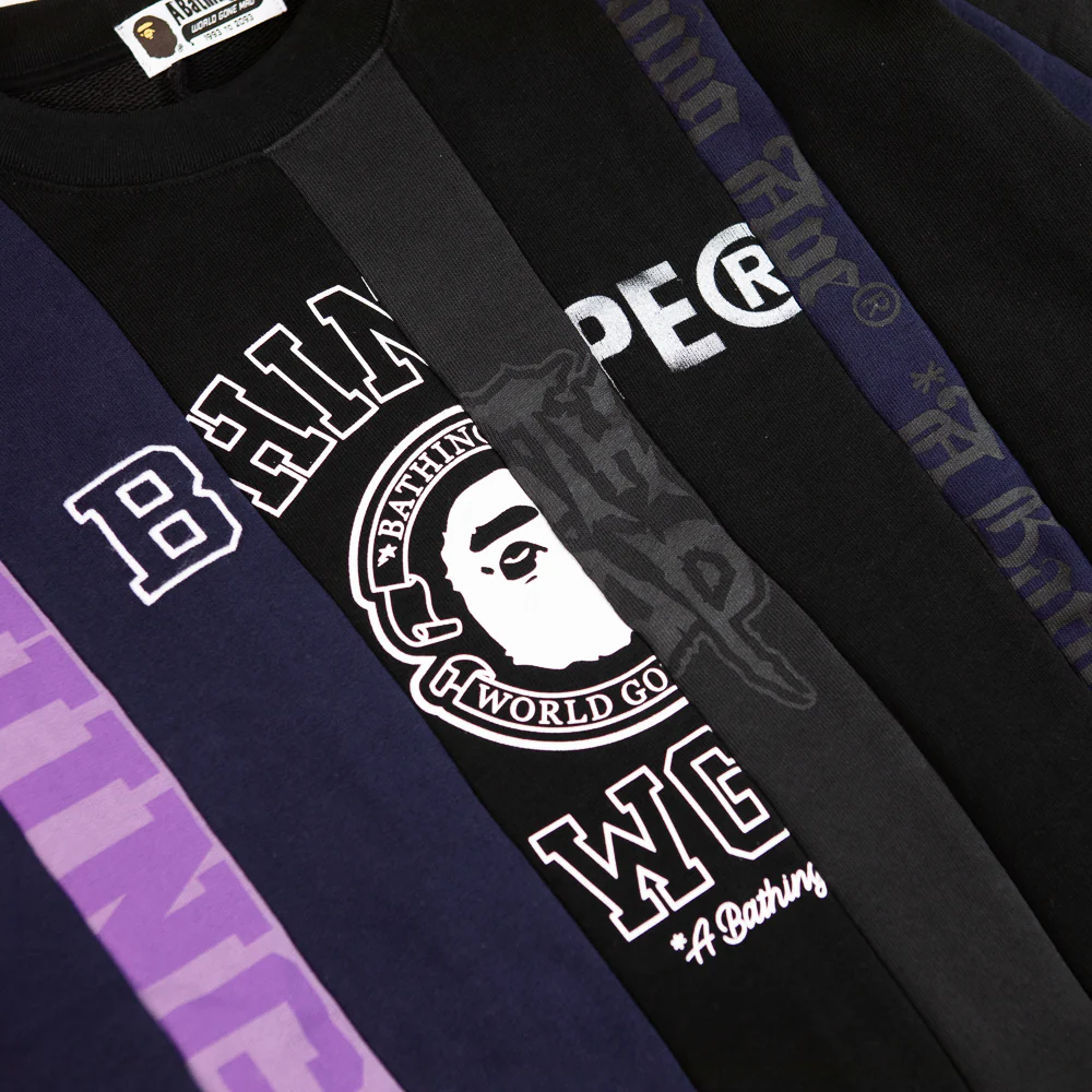 Upcycle Crewneck (Black) - Image 2