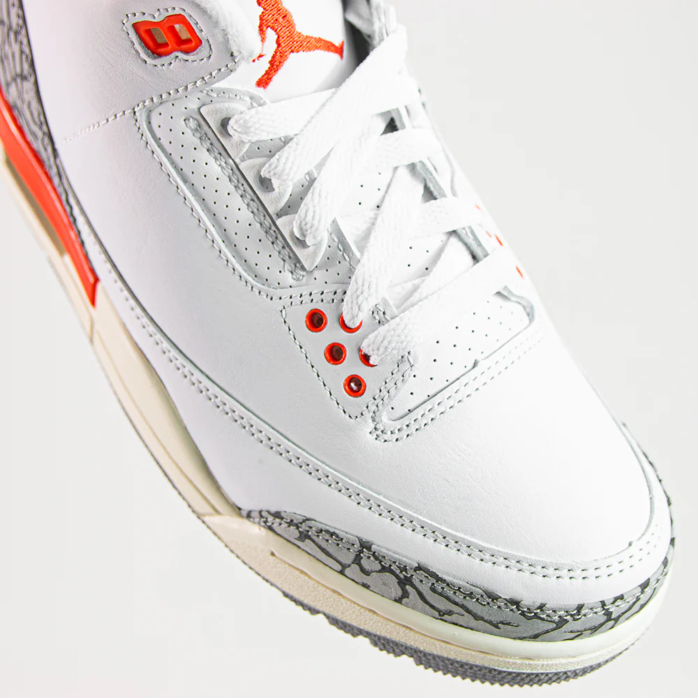 Wmns Air Jordan 3 Retro (White/Cosmic Clay-Sail) - Image 4