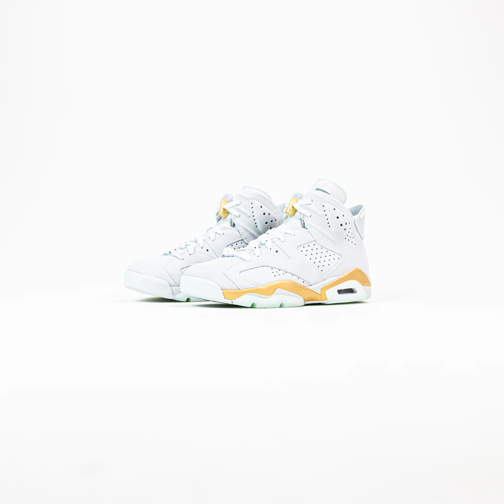 Wmns Air Jordan 6 Retro (Pure Platinum/Glacier Blue) - Image 2