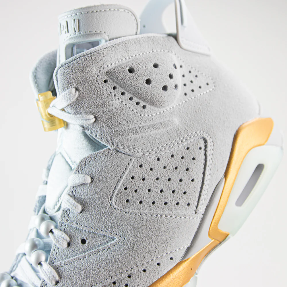 Wmns Air Jordan 6 Retro (Pure Platinum/Glacier Blue) - Image 6