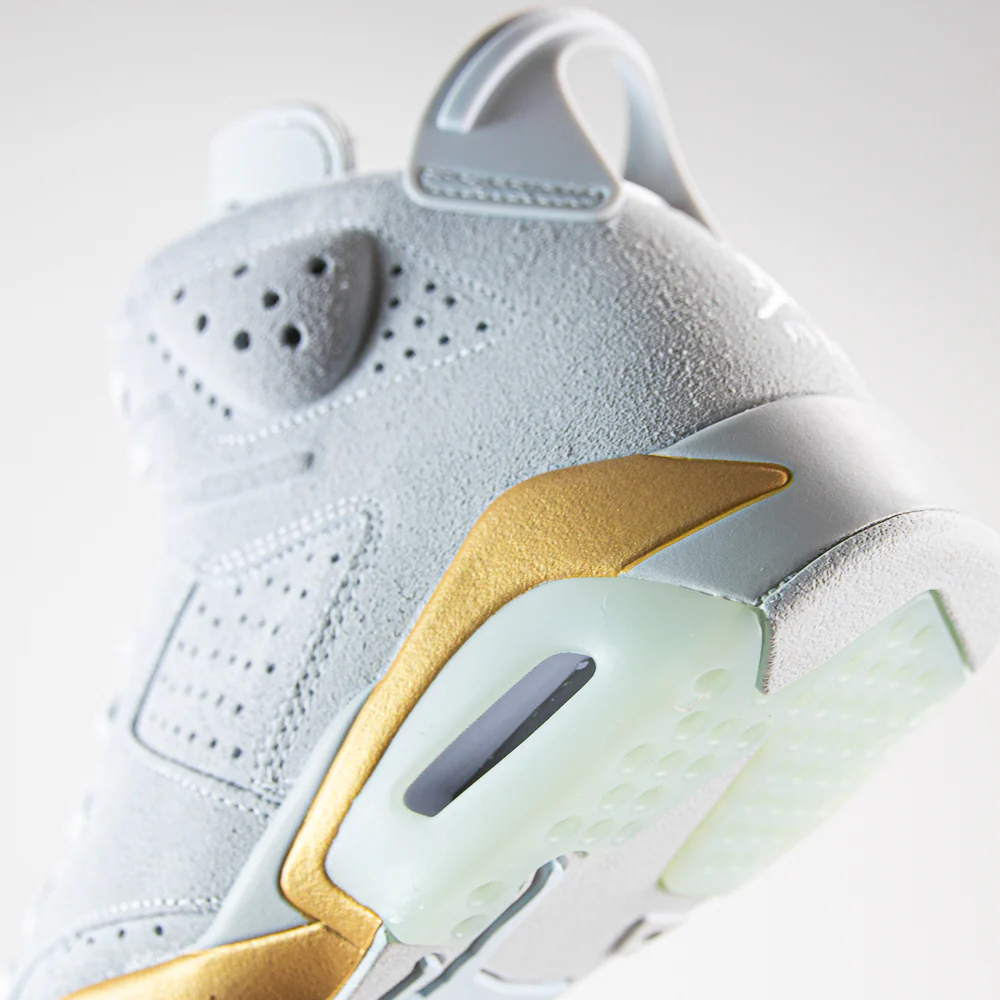 Wmns Air Jordan 6 Retro (Pure Platinum/Glacier Blue) - Image 7